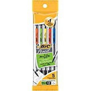 BIC Pencil Xtra Life Mechanical Pencil, Clear Barrel, Medium Point (Pack of 10)