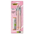 BIC Pink Ribbon REACTION Mechanical Pencil, 0.7mm, Pink