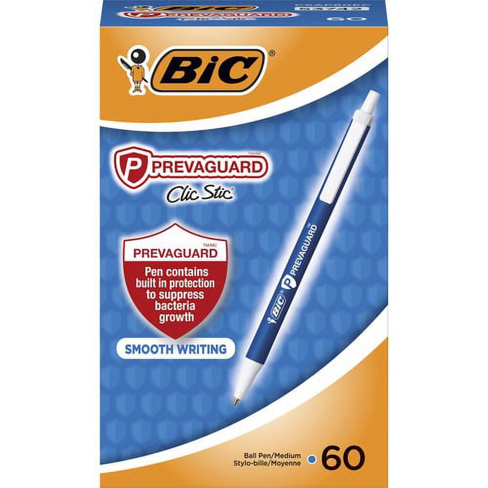 BIC Color Cue Ball Pens, Medium Point, Assorted Colors, 60-Count