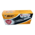 thumbnail image 1 of BIC Prevaguard Anti-Microbial Retractable Ballpoint Pen, Med (1.0MM),Black, 24ct, 1 of 5