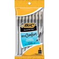 BIC Round Stic Grip Xtra Comfort Black Ballpoint Pens, Medium Point (1