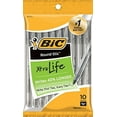 thumbnail image 1 of BIC Round Stic Xtra Life Ballpoint Pen, Medium Point (1.0mm), Black, 10 Count (Pack of 32), 1 of 1