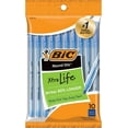 thumbnail image 1 of BIC Round Stic Xtra .. Life Ballpoint Pen, Medium .. Point (1.0mm), Blue, 10-Count, 1 of 9