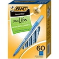 thumbnail image 1 of Bic Round Stic Pen Blue 60  Per Pk 2 Pk GSM609BE, 1 of 2