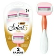 thumbnail interactive-video image 1 of BIC Soleil 5 Glide Women's 5-Blade Disposable Razors, 2 Count, 1 of 10