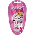 thumbnail image 1 of BIC Soleil Twilight Disposable Razor, Women, 4-Count (Pack of 6), 1 of 3