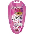 thumbnail image 1 of BIC Soleil Twilight Disposable Razor, Women, 4-Count, 1 of 4
