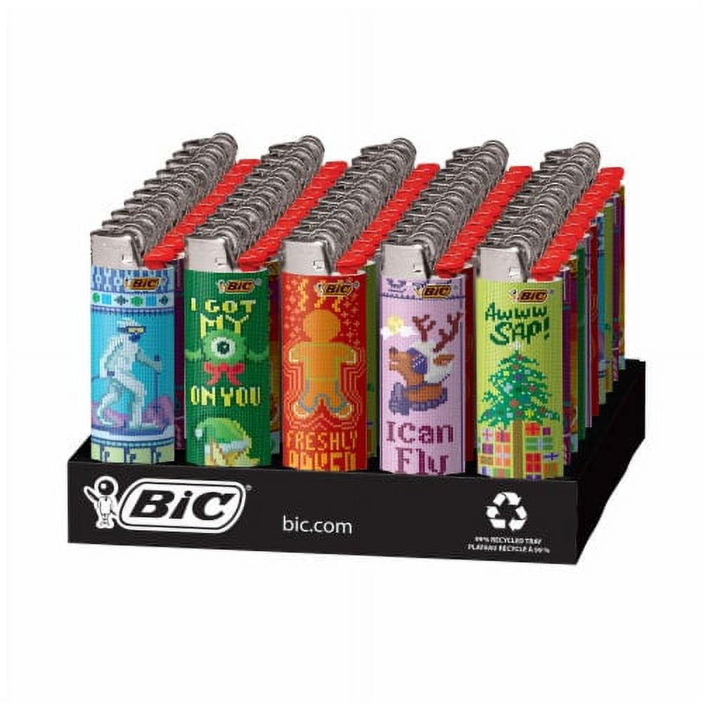 BIC Special Edition Holiday Series Lighters, Assorted, 50count