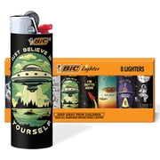 BIC Special Edition Maxi Pocket Lighters, Cosmic Designs, 8-Count