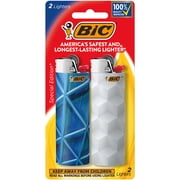 ولاعات جيب BIC Maxi Special Edition، تصميمات متنوعة، عبوة من قطعتين، ولاعة Americas No. 1
