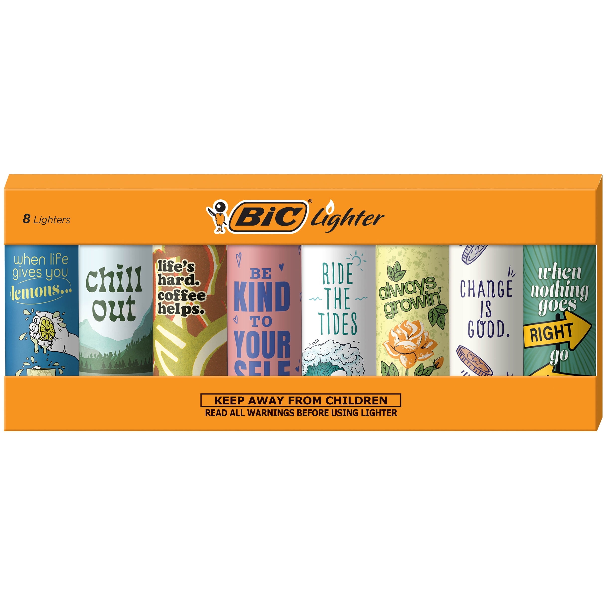 BIC Special Edition Positive Aspirations Series Lighters, Value