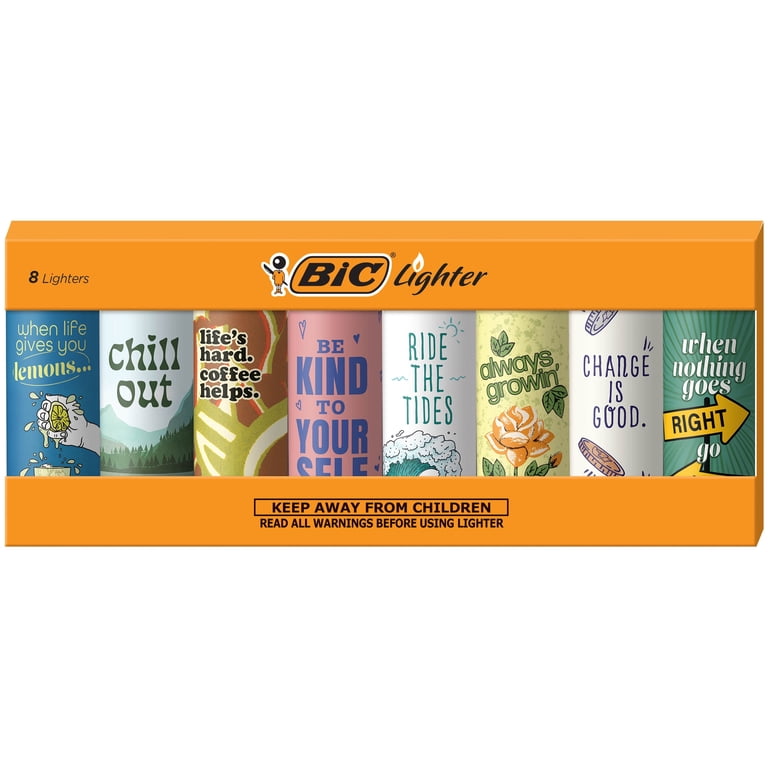BIC Special Edition Positive Aspirations Series Lighters, Value