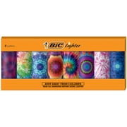 BIC Special Edition Psychedelic Patterns Series Maxi Pocket Lighters, Set of 8 Lighters