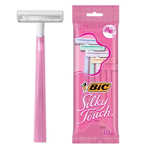 BIC Twin Select Silky Touch Women's Disposable Razor, 14 Count