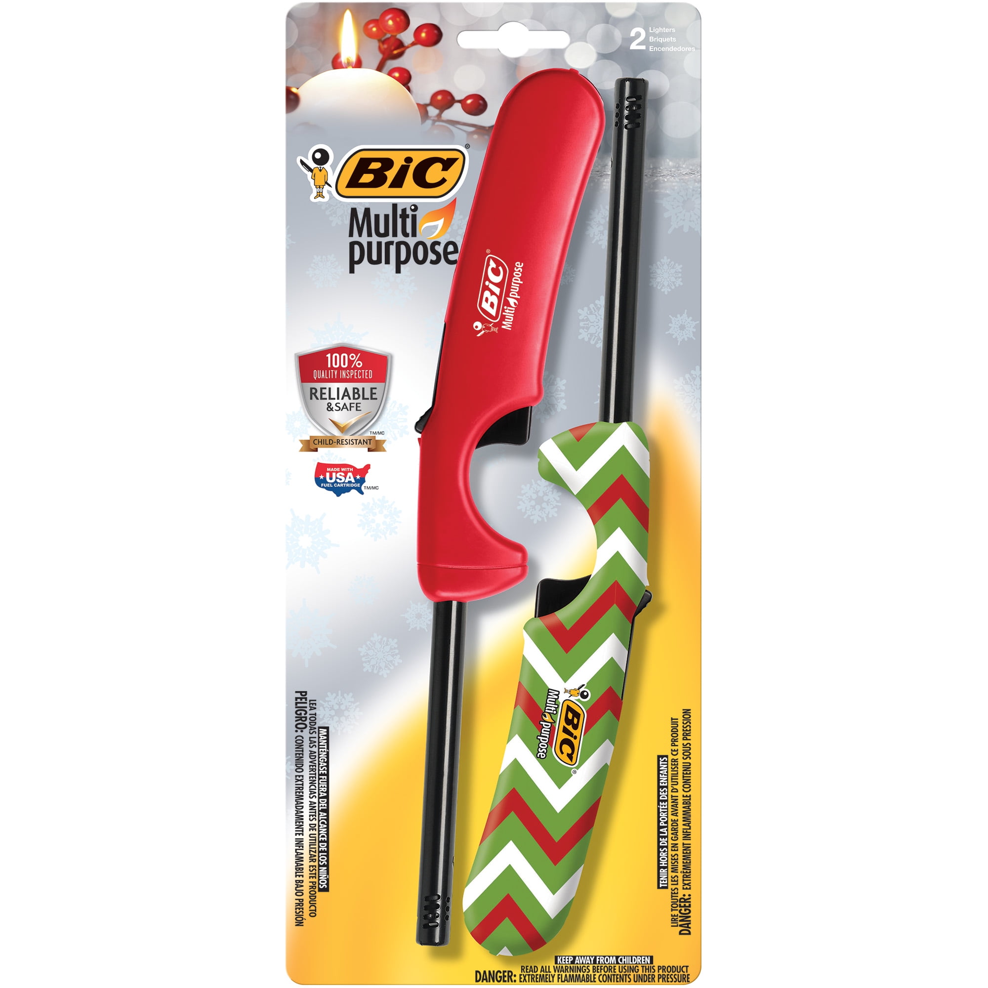 BIC U110 MPURPOSE HOLIDAY 2PK