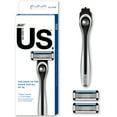 thumbnail image 1 of BIC Us 5-Blade Unisex Razor Starter Kit for Men and Women, Silver, Smooth Shave, 1 Handle & 2 Cartridges, 1 of 14