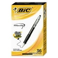 thumbnail image 1 of BIC Velocity Retractable Ballpoint Pens, Medium Point (1.0 mm), Black Ink, 36-Count Pack, 1 of 5
