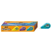 BIC Wite-Out Brand Mini Instant Correction Tape, White, 12-Count Pack