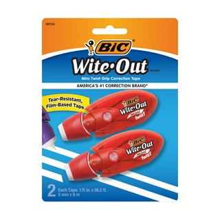 BIC Wite-Out Shake 'n Squeeze Correction Fluid Pen, 2 Count