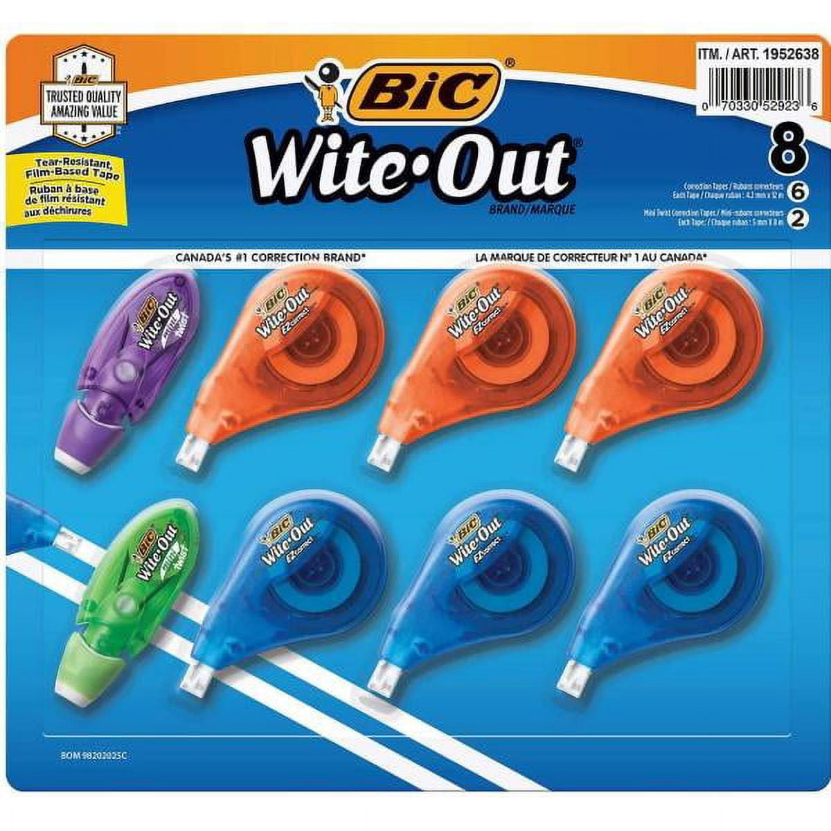 BIC Wite-Out Mini Twist Correction Tape, 1 ct - Gerbes Super Markets