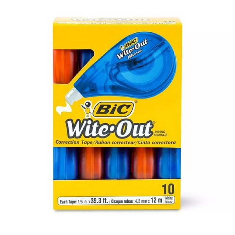 https://i5.walmartimages.com/seo/BIC-Wite-Out-EZ-Correct-Correction-Tape-Non-Refillable-1-6-x-472-10-pk_fb5b6e6f-96c6-44a5-9d60-82b6decf1927.d4467d78402fe6bb19cbacd1f9bec55a.jpeg?odnHeight=768&odnWidth=768&odnBg=FFFFFF