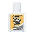 thumbnail image 1 of BIC Wite-Out Quick Dry Correction Fluid, 12 pack, 1 of 4