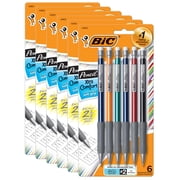 BIC Xtra-Comfort Mechanical Pencil, 0.5mm Fine Point, 6 Per Pack, 6 Packs