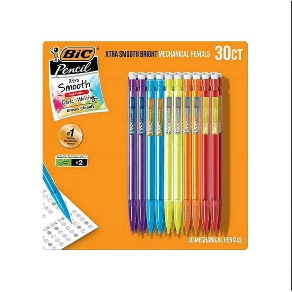 BIC Xtra-Smooth Mechanical Pencils, 30 ct. - Assorted Color Barrels