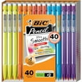 thumbnail image 1 of BIC Xtra-Smooth Mechanical Pencils with Erasers, 0.7mm, 40 Count, 1 of 3