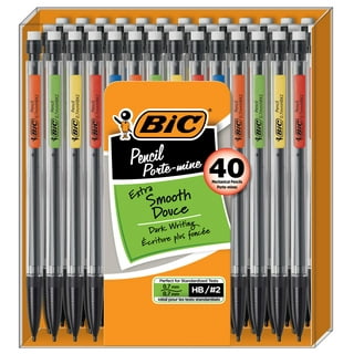 BIC Xtra-Precision Mechanical Pencils with Erasers, Fine Point (0.5mm), Six  24-Count Packs Mechanical Drafting Pencil Set, 144 Pencils 
