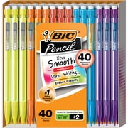 BIC Xtra Smooth Mechanical Pencils, 0.7 mm, 40 Count