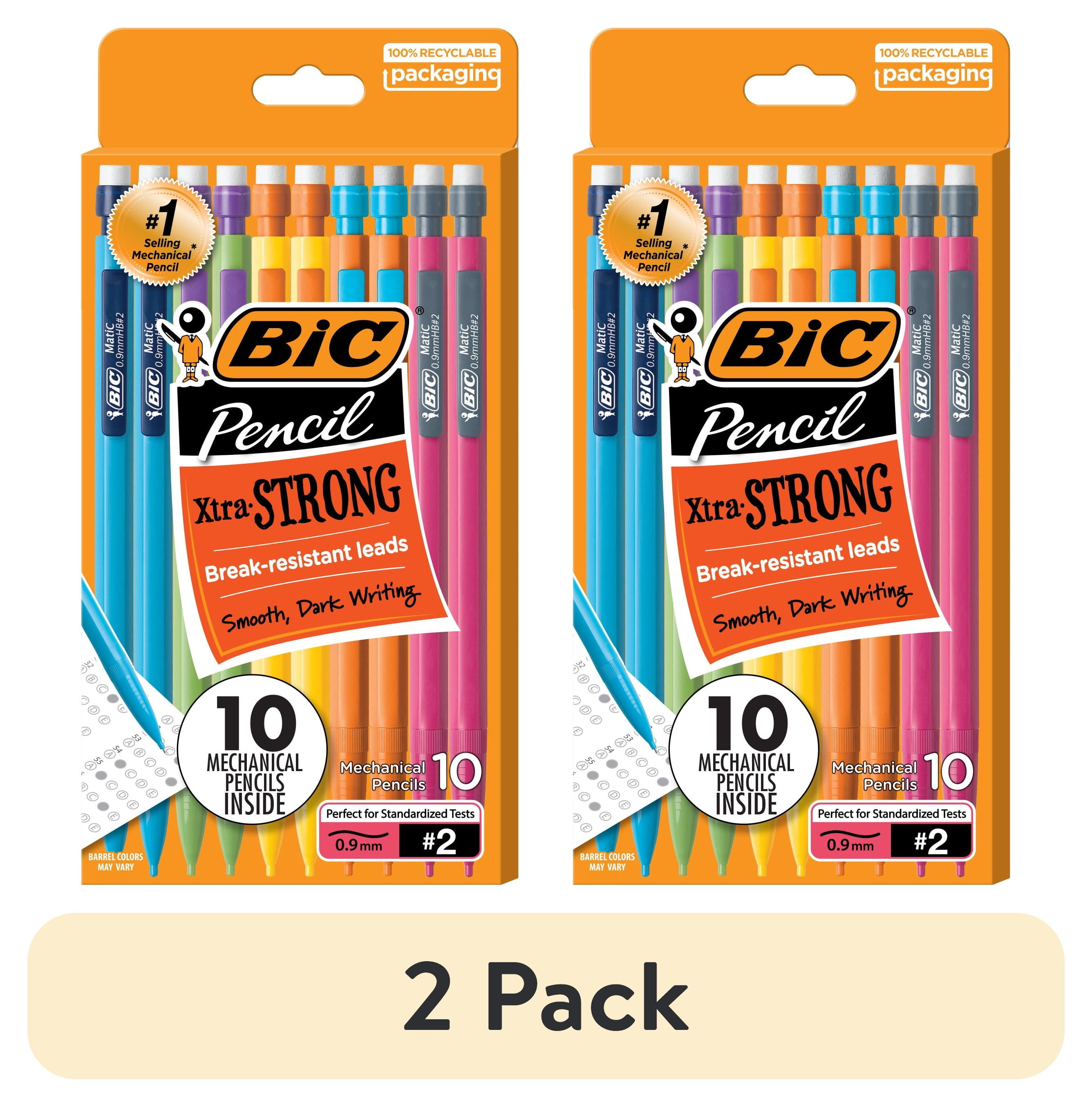 BIC Xtra Strong Mechanical Pencils, 0.9mm, #2 Hard Lead, 24/Pack