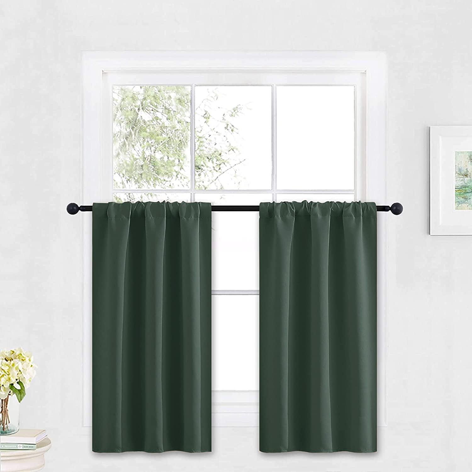 Small Rv Curtains BICIDO-Small Curtains Blackout - Privacy Energy Efficiency Mini ...