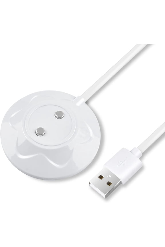 Durable Universal Wireless Magnetic Connector Cord, 2.6ft, White