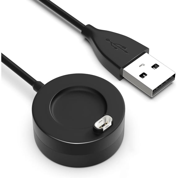 BICMICE Charger Cable 3.3Ft for Garmin Watch Fenix 5 5S 5X Plus 6 6S 6X 7 7S 7X/Vivoactive 3 4 4S,USB Charging Dock Station for Forerunner 45 235 245 935 945/Instinct/Approach S60/Vivomove 3S/Venu Sq