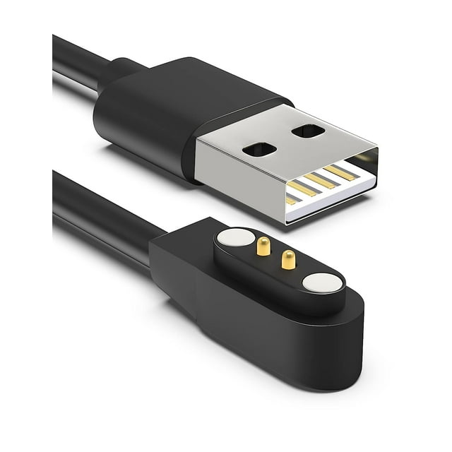 BICMICE Smart Watch Charger, 3.3Ft USB Cord for Uwatch 3S, 2S & Urun. Compatible with Letsfit