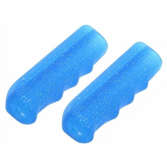 BICYCLE BIKE CUSTOM GRIPS KRATON RUBBER SPARKLE BLUE Bike part, Bicycle part, bike accessory, bicycle part