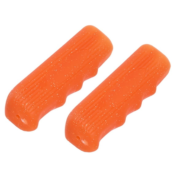 BICYCLE BIKE CUSTOM GRIPS KRATON RUBBER SPARKLE ORANGE. Bike part, Bicycle part, bike accessory, bicycle part