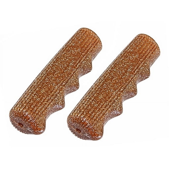 BICYCLE BIKE GRIPS KRATON RUBBER 212 SPARKLE BROWN. Bike part, Bicycle part, bike accessory, bicycle part