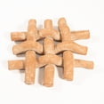 thumbnail image 1 of BIDK Home Clay Lattice Accent Tabletop Decoration - 15" - Beige, 1 of 2