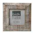 thumbnail image 1 of BIDK Home Distressed Beveled Square Picture Frame - for 4" x 4" Photo - Gray, 1 of 1