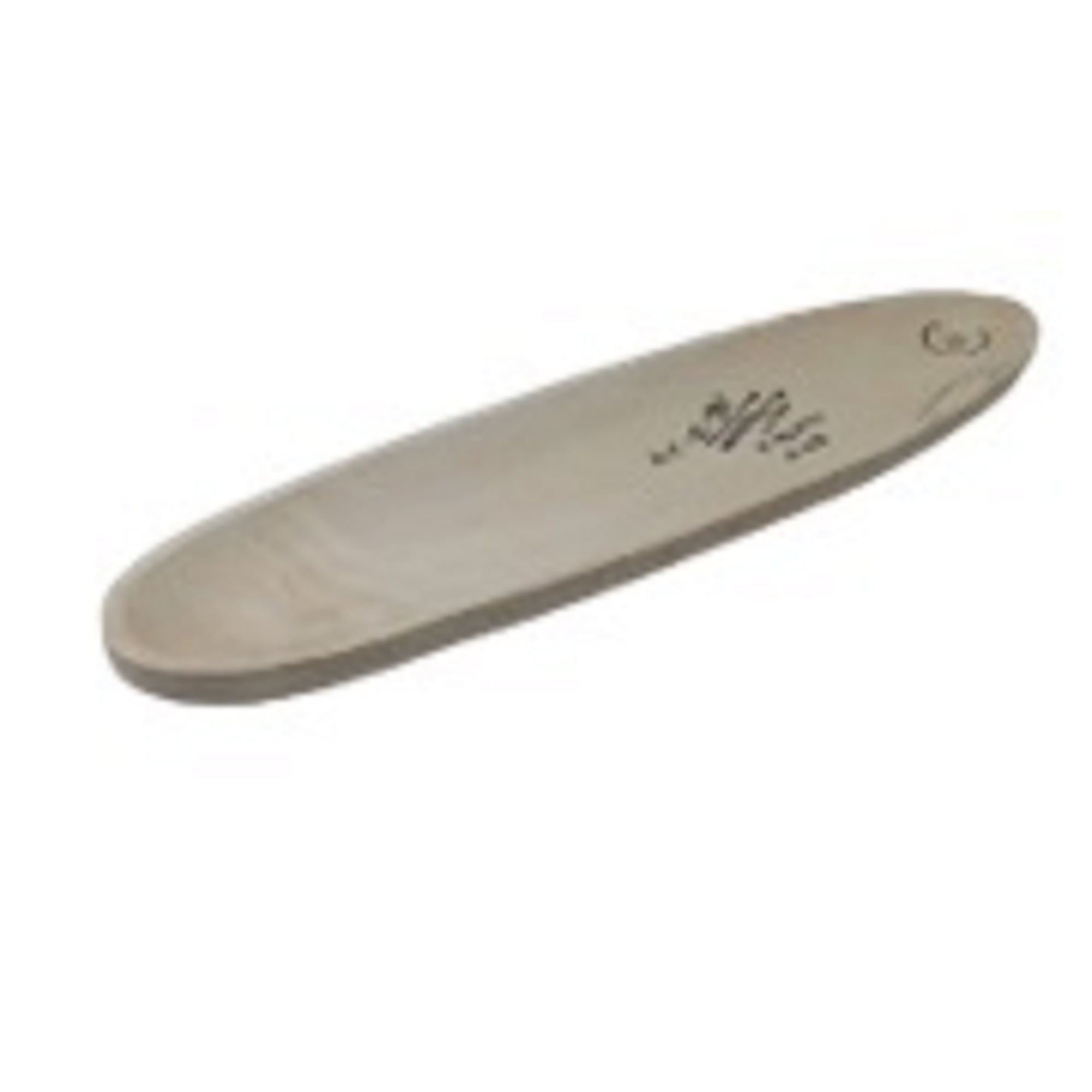 Large Bleached Mango Wood Oval Platter in Cream Finish