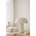 thumbnail image 1 of BIDK Home Large Rattan Hand Braided Table Lamp - 15.75" - White, 1 of 3