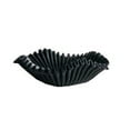 thumbnail image 1 of BIDK Home Marble Ruffled Bowl - 12" - Black, 1 of 4