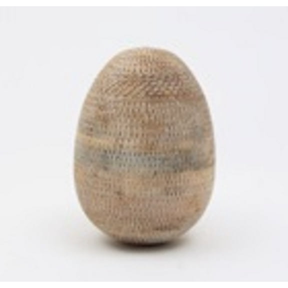 BIDK Home Medium Whitewashed Enchanted Easter Egg Decoration - 6 - Brown