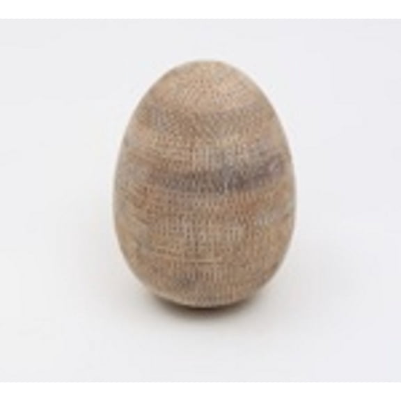 BIDK Home Small Enchanted Easter Egg Decoration - 3” - Brown