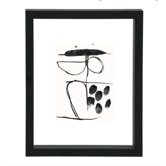 BIDK Home Small Rectangular Minimalism Floating Picture Frame - 7.75"