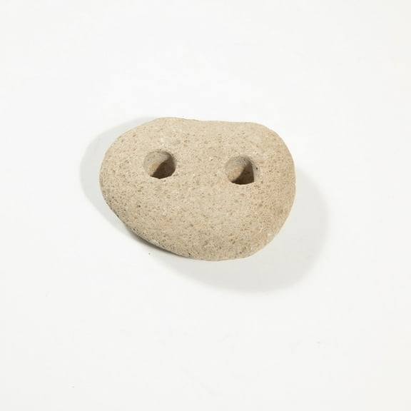 BIDK Home Taper Candle Holder with 2 Holes - 6.75" - Brown