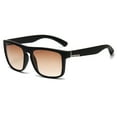 thumbnail image 1 of BIFOCAL Reading Glasses 2.00 for Women and Men. Oversized Gradient Brown Presbyopic Glasses. Square Sunglasses Black Readers +2.00, 1 of 6