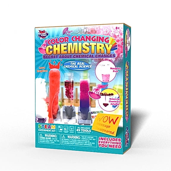 BIG BANG SCIENCE Kids Experiment Educational Color Changing Chemistry Kit DIY 8+